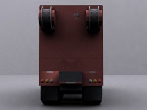 jetter truck 4 Model 3D