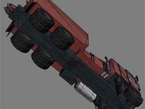 jetter truck 4 3D Model