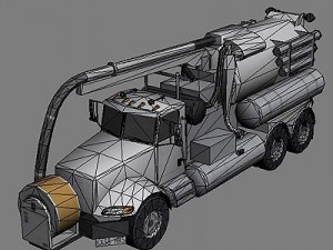 jetter trucks collection 3D 모델
