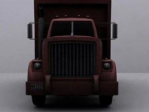 garbage trucks collection 3D Model