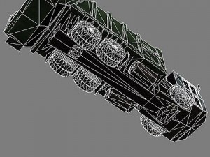 garbage trucks collection 3Dモデル