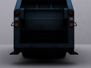 garbage trucks collection 3Dモデル