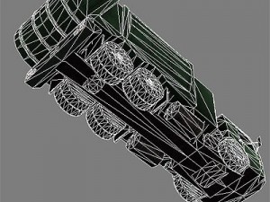 garbage trucks collection 3Dモデル