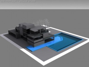 edge house Modelo 3D