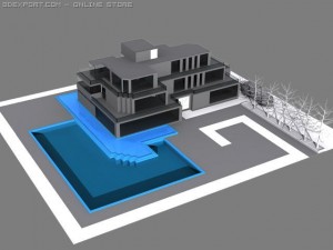 edge house 3D Model