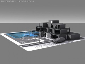 edge house 3D Model