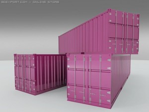 container Modelo 3D