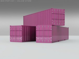 container Modelo 3D