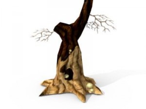tree set 3D Model