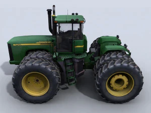 4wd tractor 3D Model