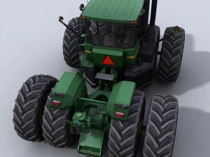 4wd tractor 3D Model