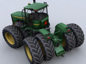 4wd tractor 3D Model