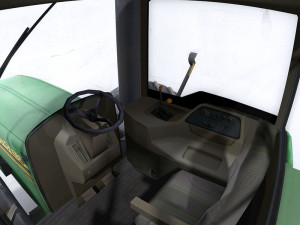 4wd tractor Modello 3D