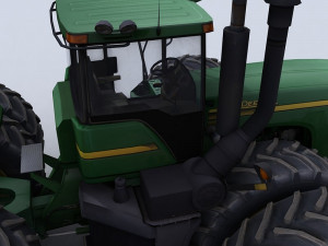 4wd tractor Modello 3D