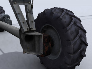 central pivot 3D Model