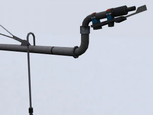 केंद्रीय धुरी 3D मॉडल