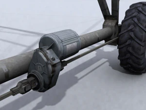 केंद्रीय धुरी 3D मॉडल