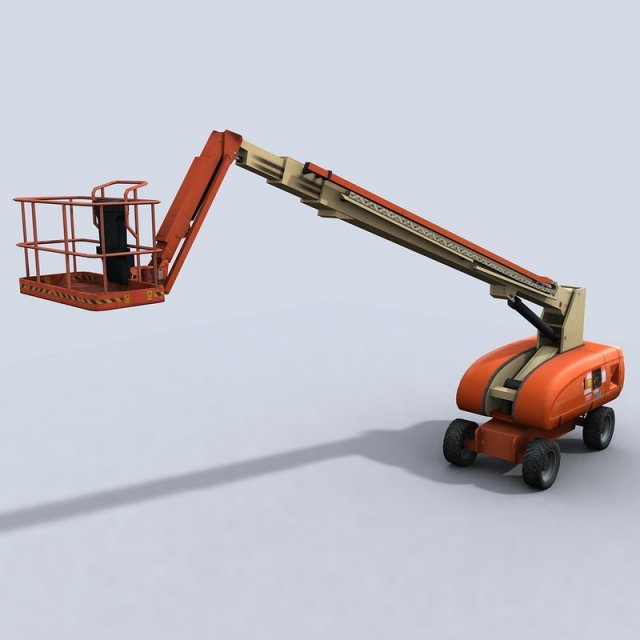 cherry picker 1 3D Model .c4d .max .obj .3ds .fbx .stl .blend 