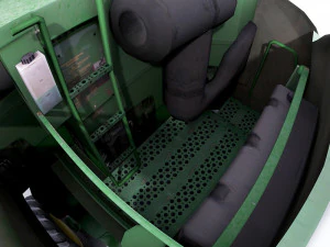 combine harvester 1 with belt pickup 3D Model