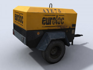 compressor Model 3D