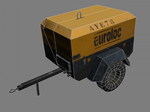 compressor Model 3D
