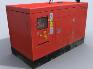 compressore Modello 3D