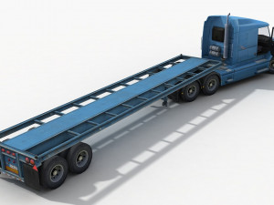container truck 1 3D Model