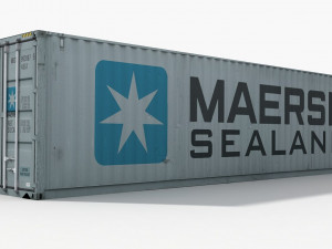container truck 1 3D Model