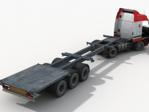 container truck 2 Modelo 3D
