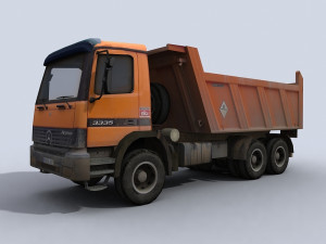 dump truck 3D Модель