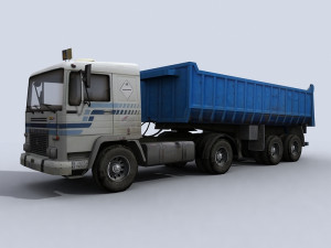 dump truck 3D 모델