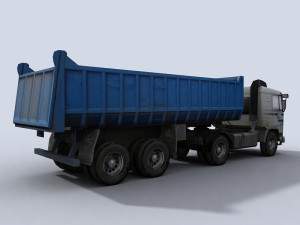 dump truck Model 3D