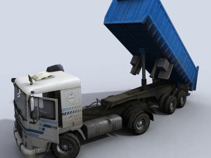 dump truck Model 3D