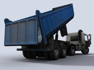 dump truck Model 3D