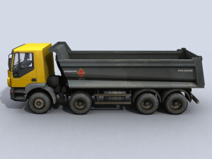 dump truck 3D मॉडल