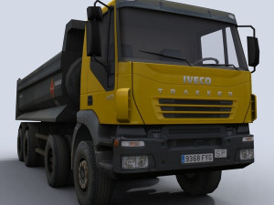 dump truck 3D मॉडल