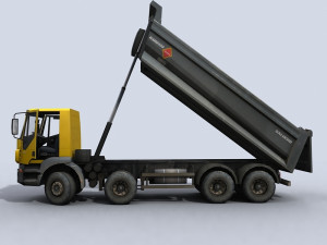 dump truck 3D मॉडल