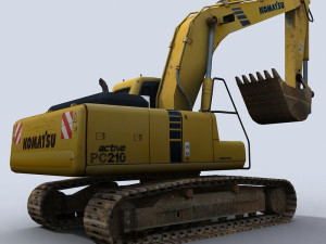 excavator Model 3D