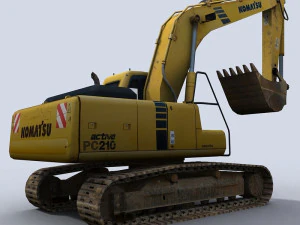 excavator 3D Model