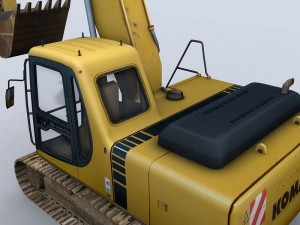 excavator Model 3D