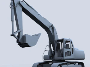 excavator 3D Model