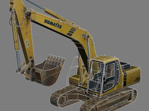 excavator 3D Model