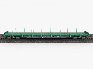 flat wagon 3D Model