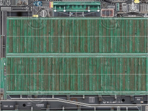 flat wagon 3D 模型