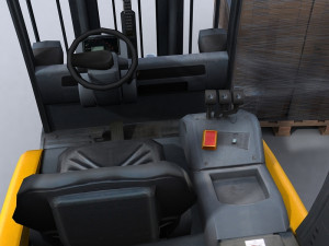 forklift 2 3D-Modell