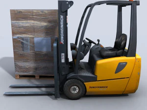 forklift 2 3D Model