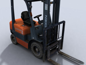 forklift 3 3D मॉडल