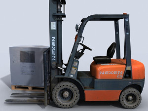 forklift 3 3Dモデル