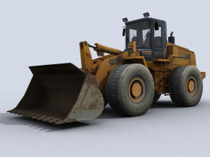 front loader 1 3D मॉडल