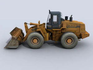 front loader 1 3D Model